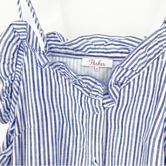 Parker Keegan Cold Shoulder Dress - XS - Picture 3 of 7